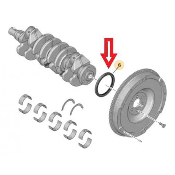 Retentor Vira Traseiro Expert Jumpy 1.6 Diesel 1682801280