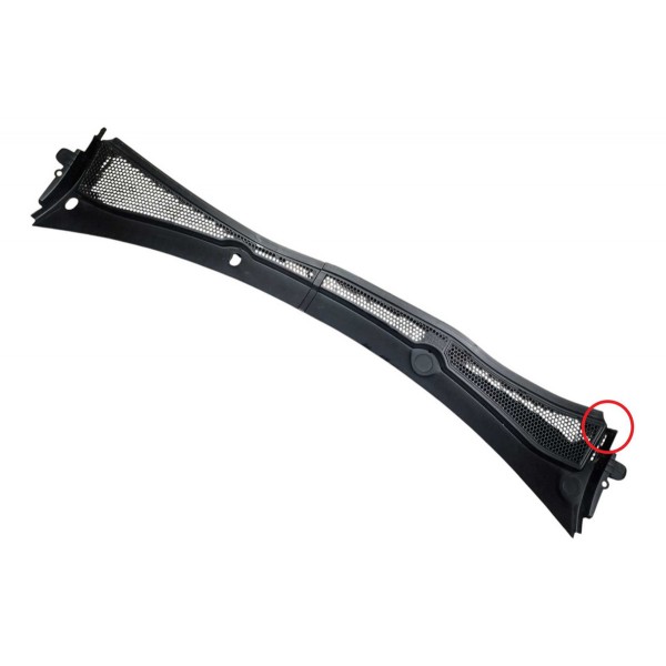 Grade Parabrisa Churrasqueira Peugeot 208 2016 2020 Detalhe