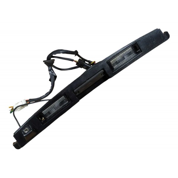 Suporte Luz Placa Camera Re Botao Mala Hyundai Santa Fe