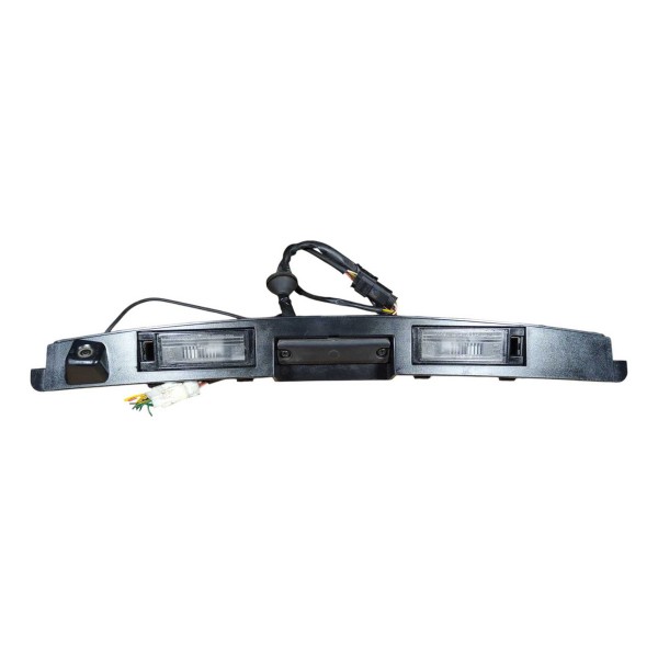 Suporte Luz Placa Camera Re Botao Mala Hyundai Santa Fe