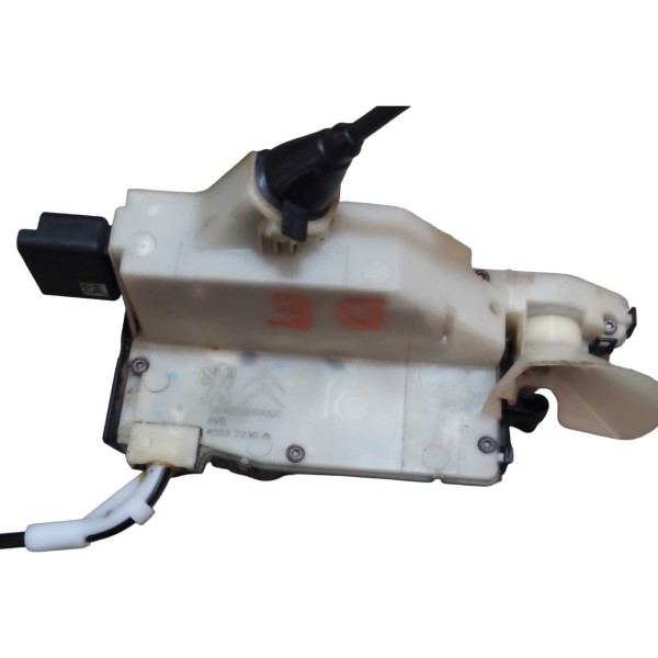 Fechadura Porta Dianteira Peugeot 208 2018 Esquerdo