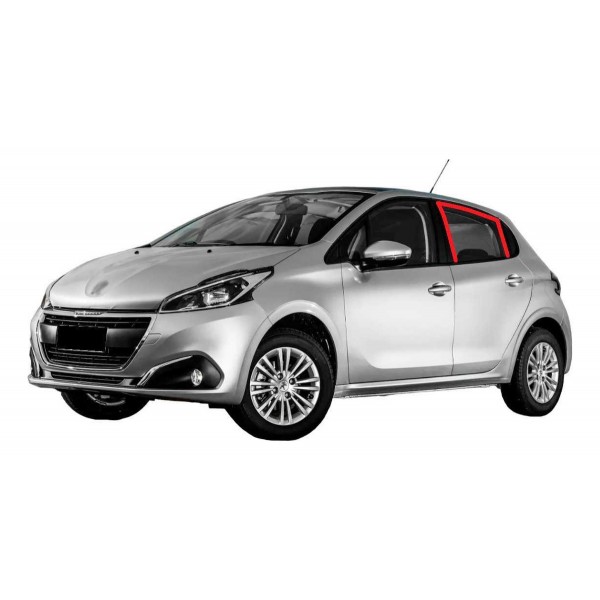Guarnicao Porta Traseira Peugeot 208 2016 2020 Esquerdo