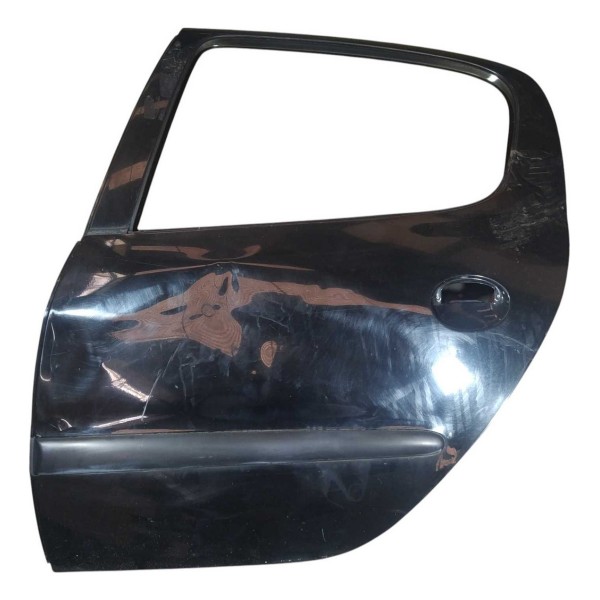 Porta Traseira Peugeot 206 Presence 1.4 2005 Esquerdo Detalh