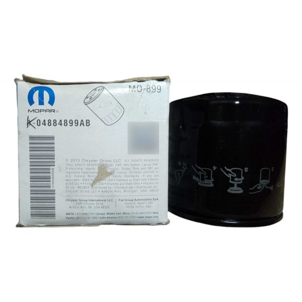 Filtro Oleo Chrysler 300c 3.5 5.7 24 V6 2008 04884899ab
