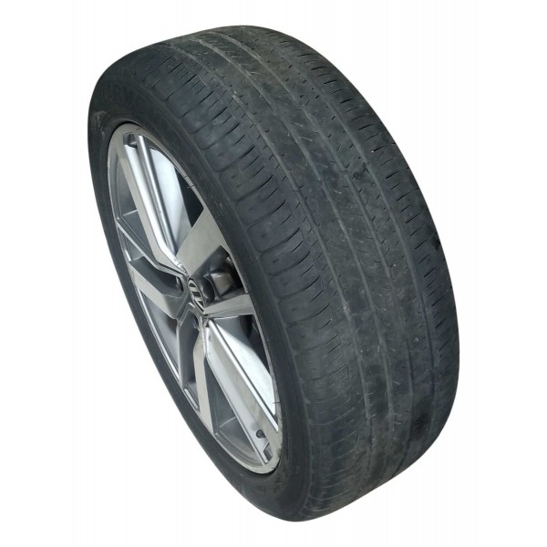 Roda Avulsa Aro 16 5x100 Vw Fox Run 1.6 Msi 2016 5z0601025bc Prateado