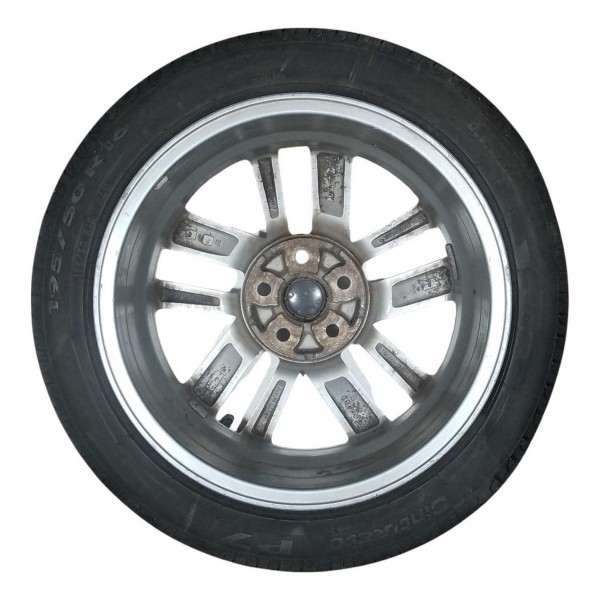 Roda Avulsa Aro 16 5x100 Vw Fox Run 1.6 Msi 2016 5z0601025bc Prateado