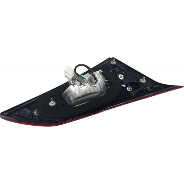 Lanterna Direita Tampa Yaris 1.5 Xs Connect 2022 Original Direito/passageiro Vermelho