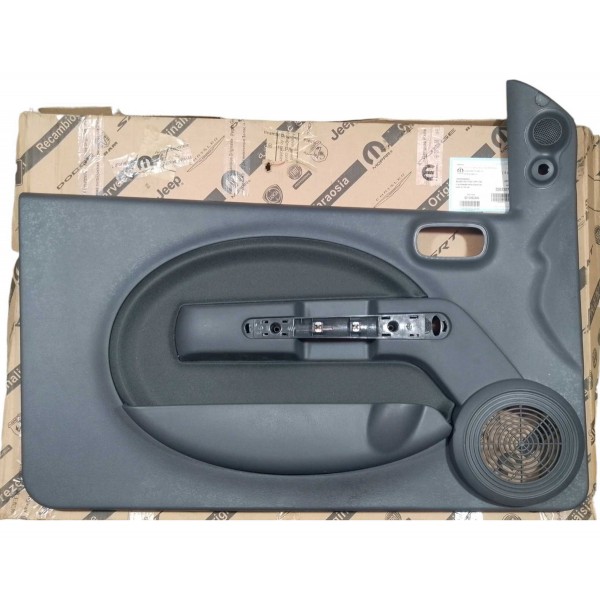 Forro Porta Dianteira Uno Vivace 2 Portas 2011 2020 Esquerdo Cinza