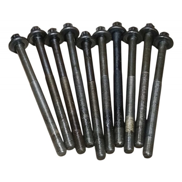 Parafuso Cabecote Motor D4d Renault Clio 1.0 16v 2003 Jogo - Prateado