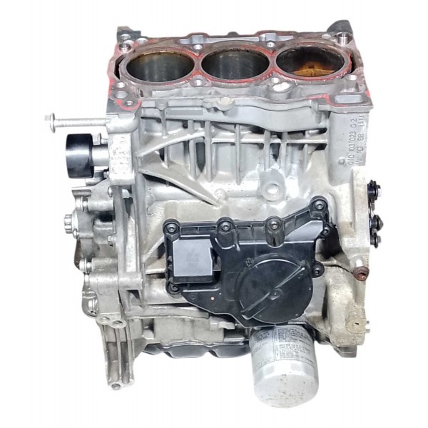 Motor Parcial Bloco Ea211 Vw Polo Confortline 2020 1.0 12v