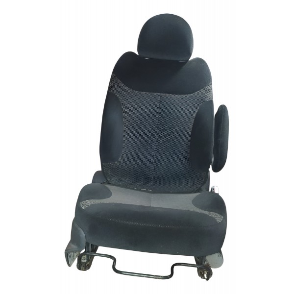 Banco Dianteiro Citroen C3 Exclusive 1.6 16v  2012 Direito Prateado