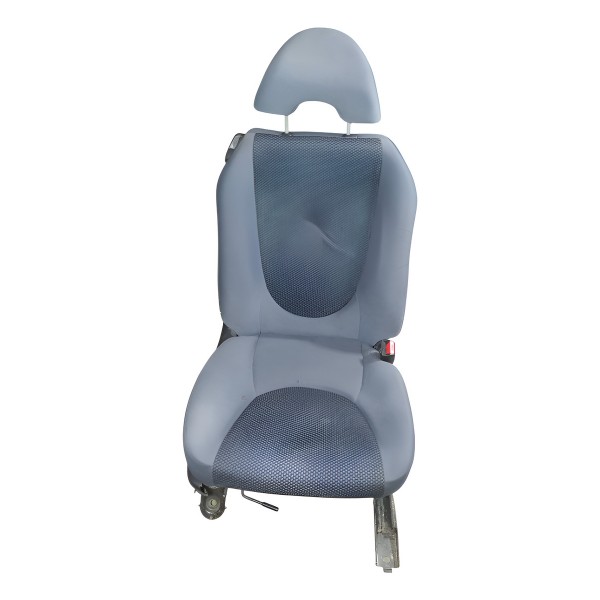 Banco Dianteiro Direito Honda Fit Lxl 2007 Detalhe - Cinza