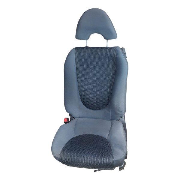 Banco Dianteiro Esquerdo Honda Fit Lxl 2007 Detalhe - Cinza