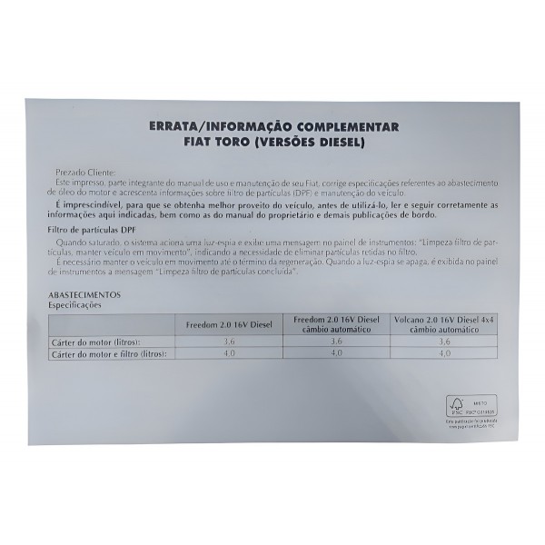 Adesivo Mopar Fiat Toro Diesel