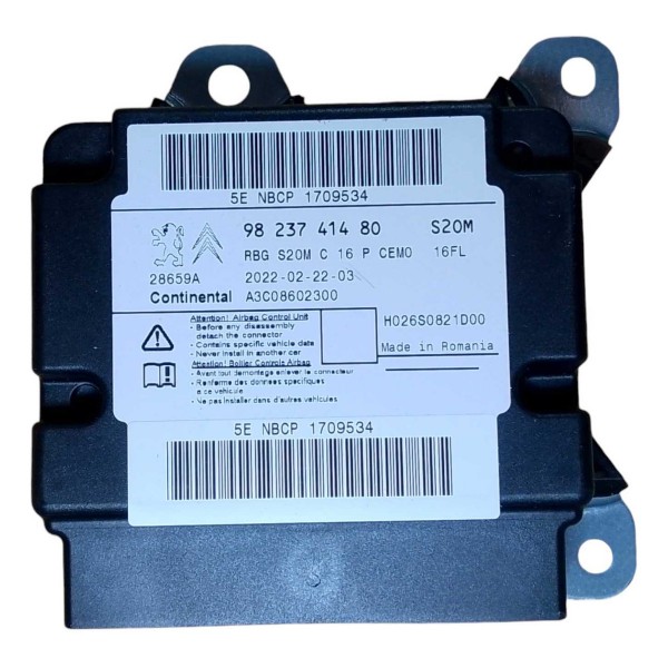 Modulo Airbag Peugeot 3008 5008 2017 2024 9823741480