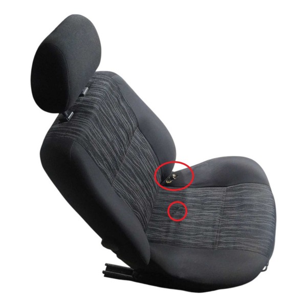 Banco Dianteiro Ford Ecosport Xlt 1.6 2008 Esquerdo - Preto