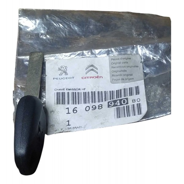 Chave Simples Chip Peugeot 208 2008 3008 1609894080