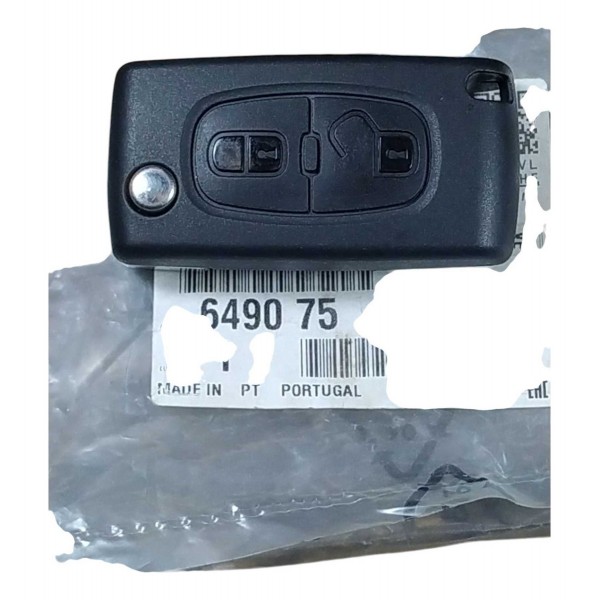 Chave Canivete 2 Botoes Peugeot 307 649075