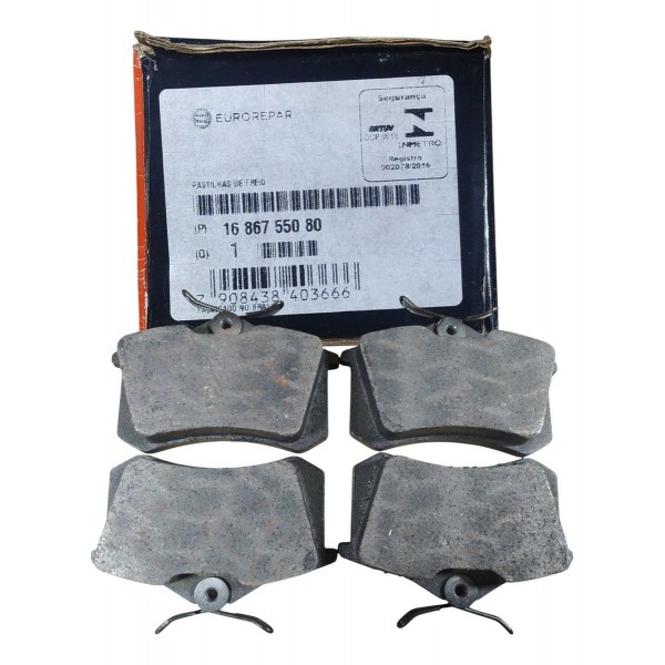 Pastilha Freio Traseiro Citroen C4 Lounge 2015 1686755080