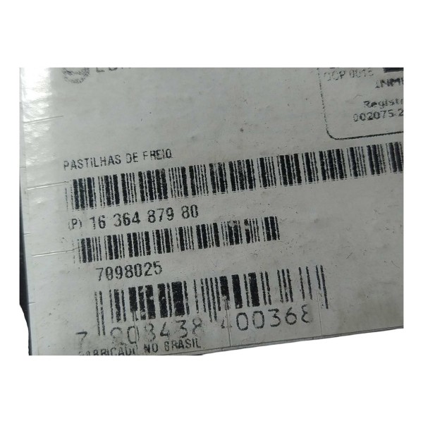 Pastilha Freio Dianteira Fiat Ducato 2.8 2.3 2010 7098025