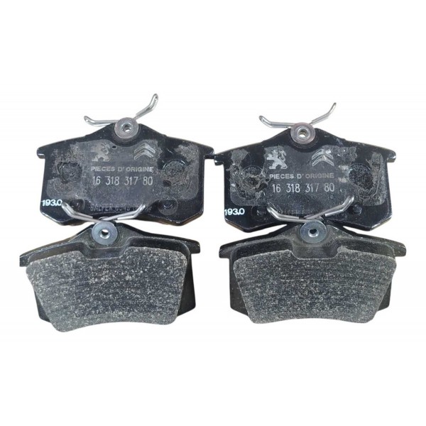 Pastilha Freio Traseiro Peugeot 307 1631831780 Girling