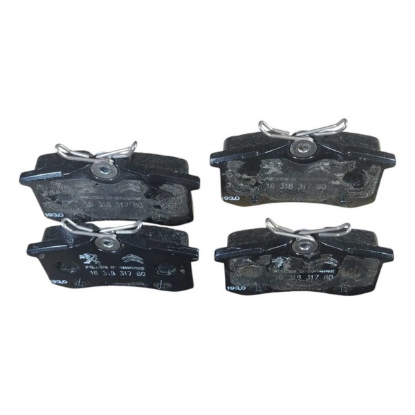 Pastilha Freio Traseiro Peugeot 307 1631831780 Girling