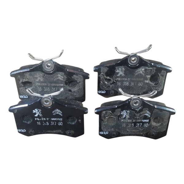 Pastilha Freio Traseiro Peugeot 307 1631831780 Girling