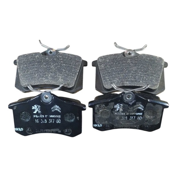 Pastilha Freio Traseiro Peugeot 307 1631831780 Girling