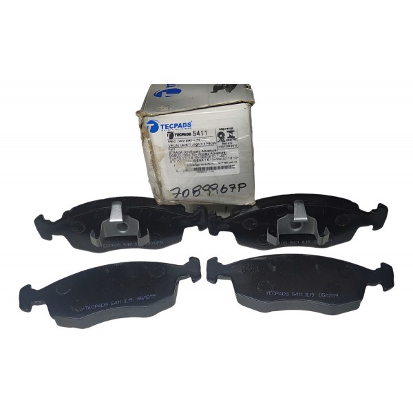 Pastilha Freio Fiat Strada 1.4 1.6 1.8 Tecpads 5411