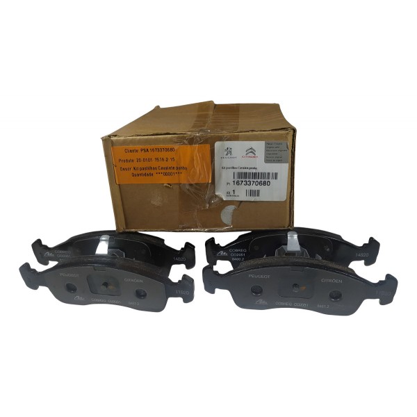Pastilha Freio Dianteiro Peugeot 208 Fiat Argo 1673370680