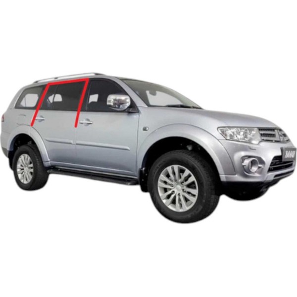 Borracha Porta Mitsubishi Pajero Dakar 2014 Traseira Direita