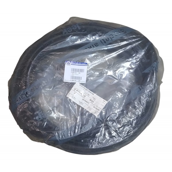 Borracha Porta Traseira Esquerdo Fiat Novo Uno 2015 50290143 Preto