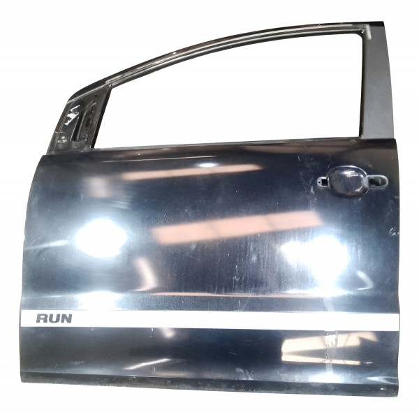 Porta Dianteira Esquerdo Volkswagen Fox Run 1.6 Msi 2016 Preto