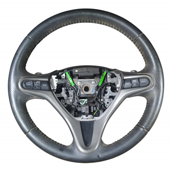 Volante Direcao Motorista Honda City 1.5 Automatico 2013 Preto