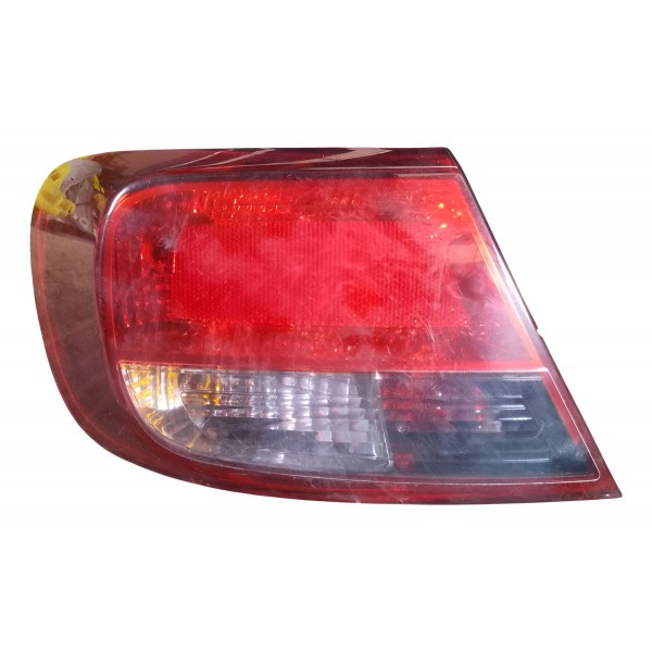 Lanterna Traseira Esquerda Volkswagen Gol G5 1.6 2010 Esquerdo/motorista Vermelho