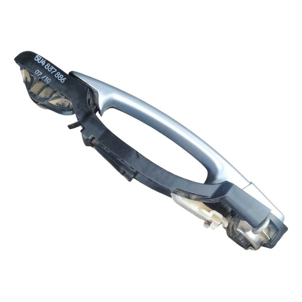 Macaneta Traseira Direito Volkswagen Gol G5 Voyage 2010 Prateado