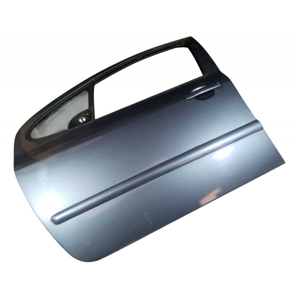 Porta Dianteira Esquerdo Peugeot 307 Sedan 2007 Cinza Fer - Dianteira - Esquerdo - Cinza
