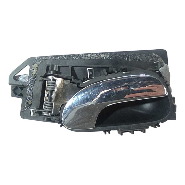 Macaneta Interna Traseira Direita Peugeot 307 2006 - Cinza - Traseira