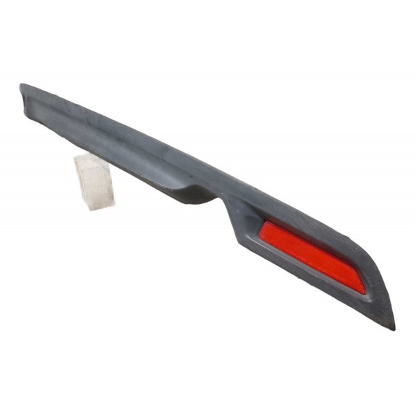 Spoiler Aplique Parachoque Traseiro Honda City Ex 1.5 2013 - Preto