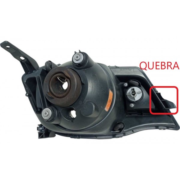 Farol Esquerdo Kwid Intense 2019 Original Detalhe - Esquerdo/motorista