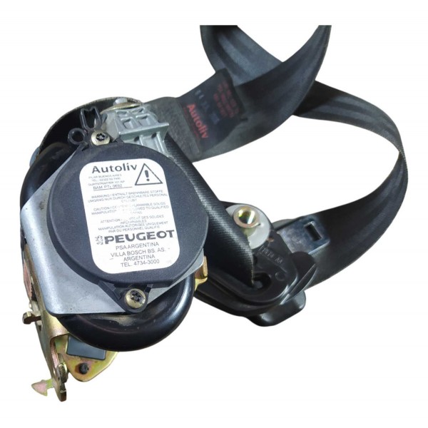 Cinto Seguranca Dianteiro Esquerdo Peugeot 307 Sedan 2007