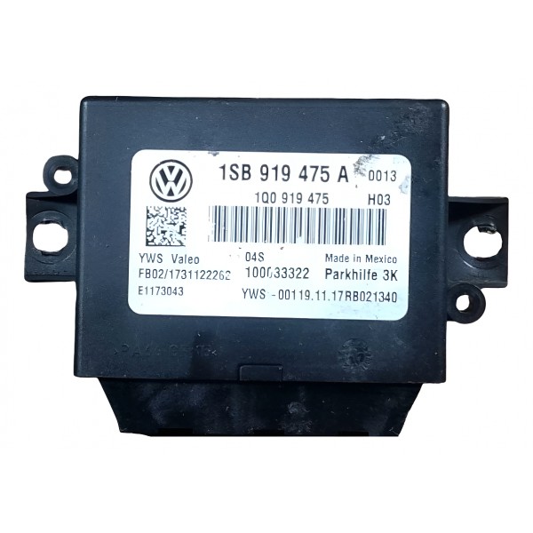 Modulo Sensor Estacionamento Volkswagen Up Move Tsi 2018 Prateado