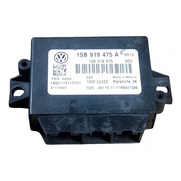 Modulo Sensor Estacionamento Volkswagen Up Move Tsi 2018 Prateado