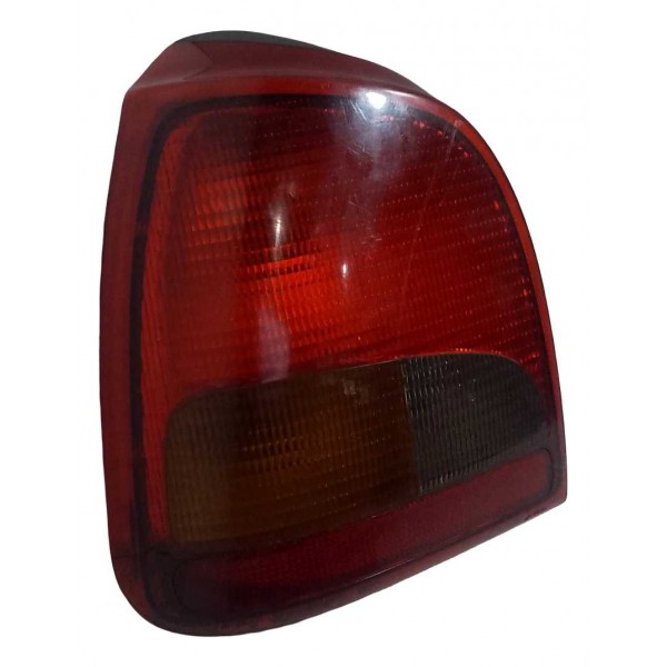 Lanterna Traseira Esquerda Volkswagen Gol Bola 2001 Detalhe Esquerdo/motorista Vermelho