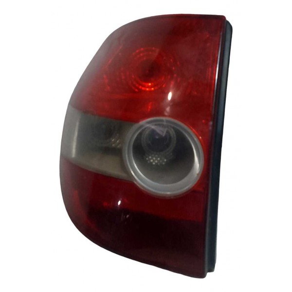 Lanterna Traseira Esquerdo Volkswagen Fox 2005 Esquerdo/motorista Vermelho