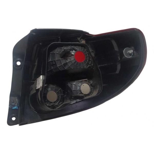 Lanterna Traseira Esquerdo Ford Ka 2009 Detalhe Esquerdo/motorista Vermelho