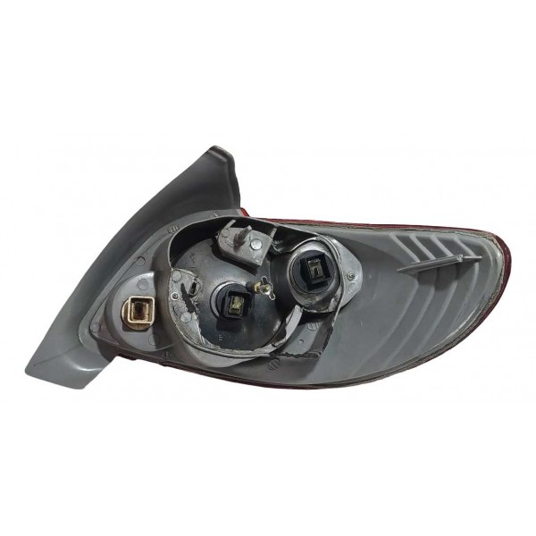 Lanterna Traseira Esquerdo Peugeot 206 2005 Esquerdo/motorista Vermelho