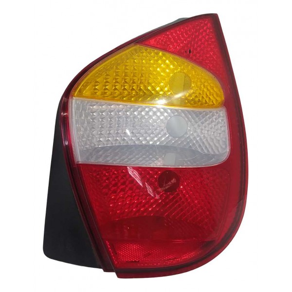 Lanterna Traseira Direito Fiat Palio 2002 Direito/passageiro Vermelho
