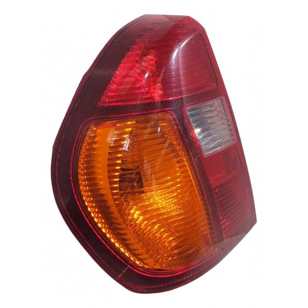 Lanterna Traseira Esquerdo Renault Clio Sedan 2000 Detalhe Esquerdo/motorista Vermelho