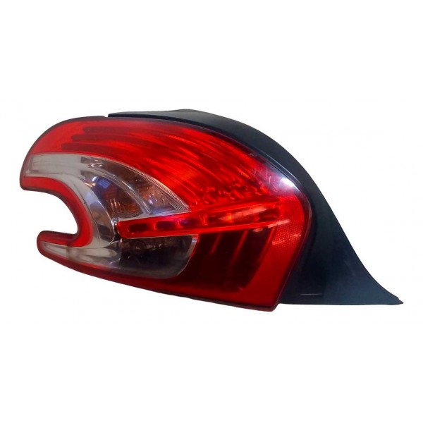 Lanterna Traseira Esquerdo Peugeot 208 Active 1.5 Flex 2014 Esquerdo/motorista Vermelho